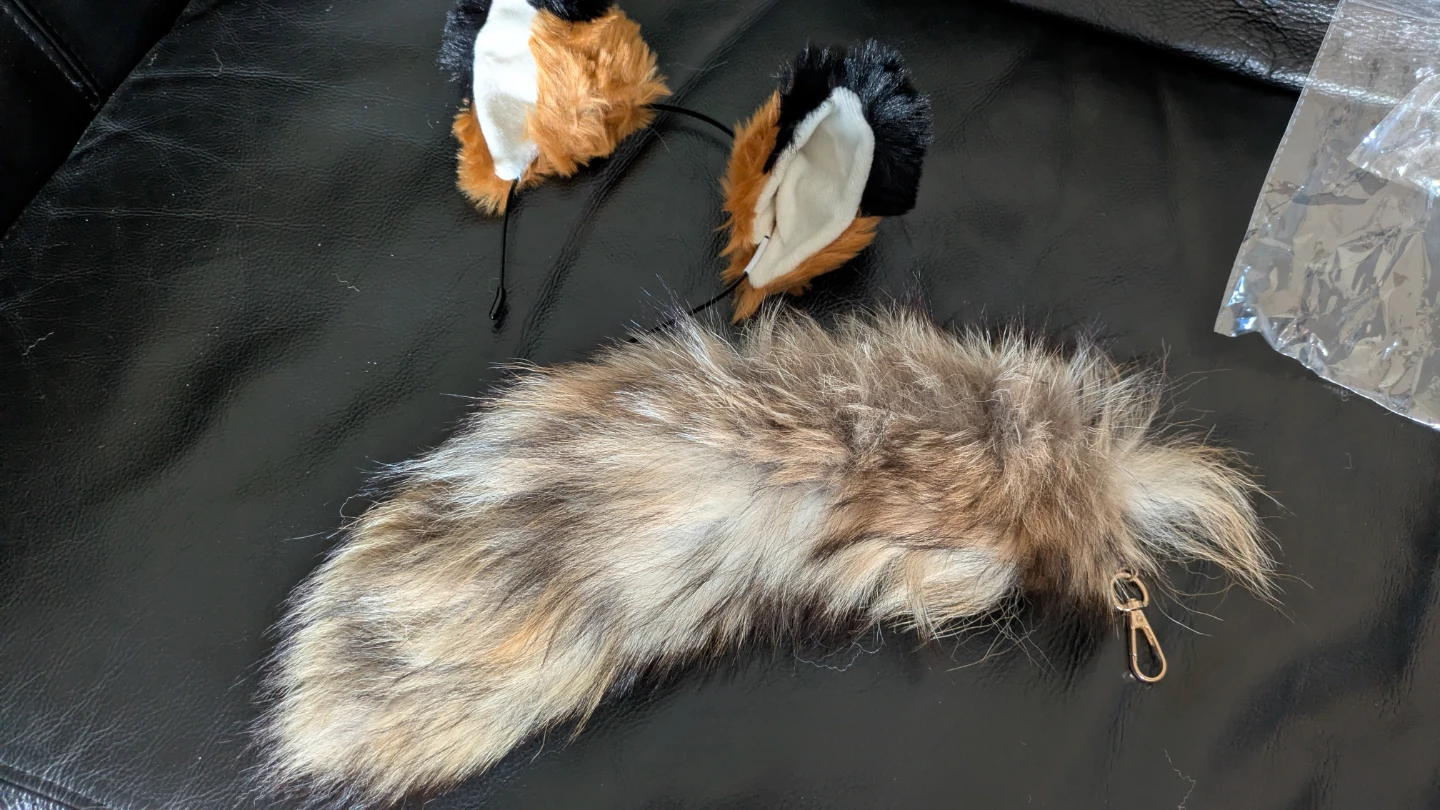 ⚽CAT/WOLF/FOX EARS AND TAIL ((Brand New) - photo 3