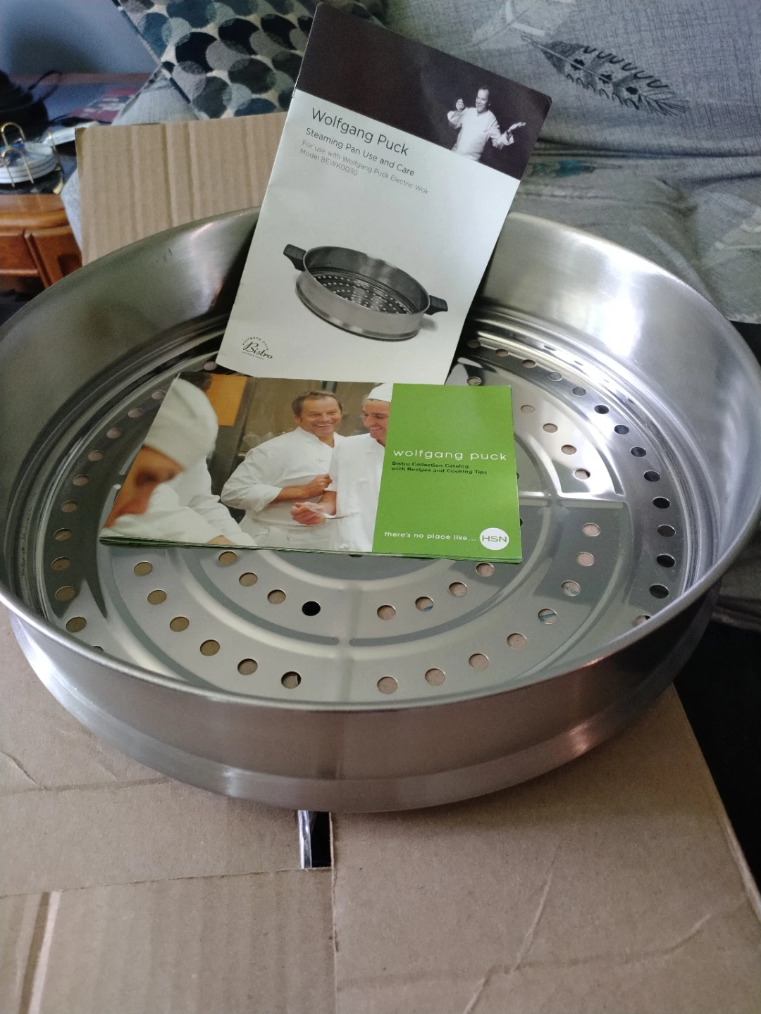Wolfgang Puck Steaming Pan