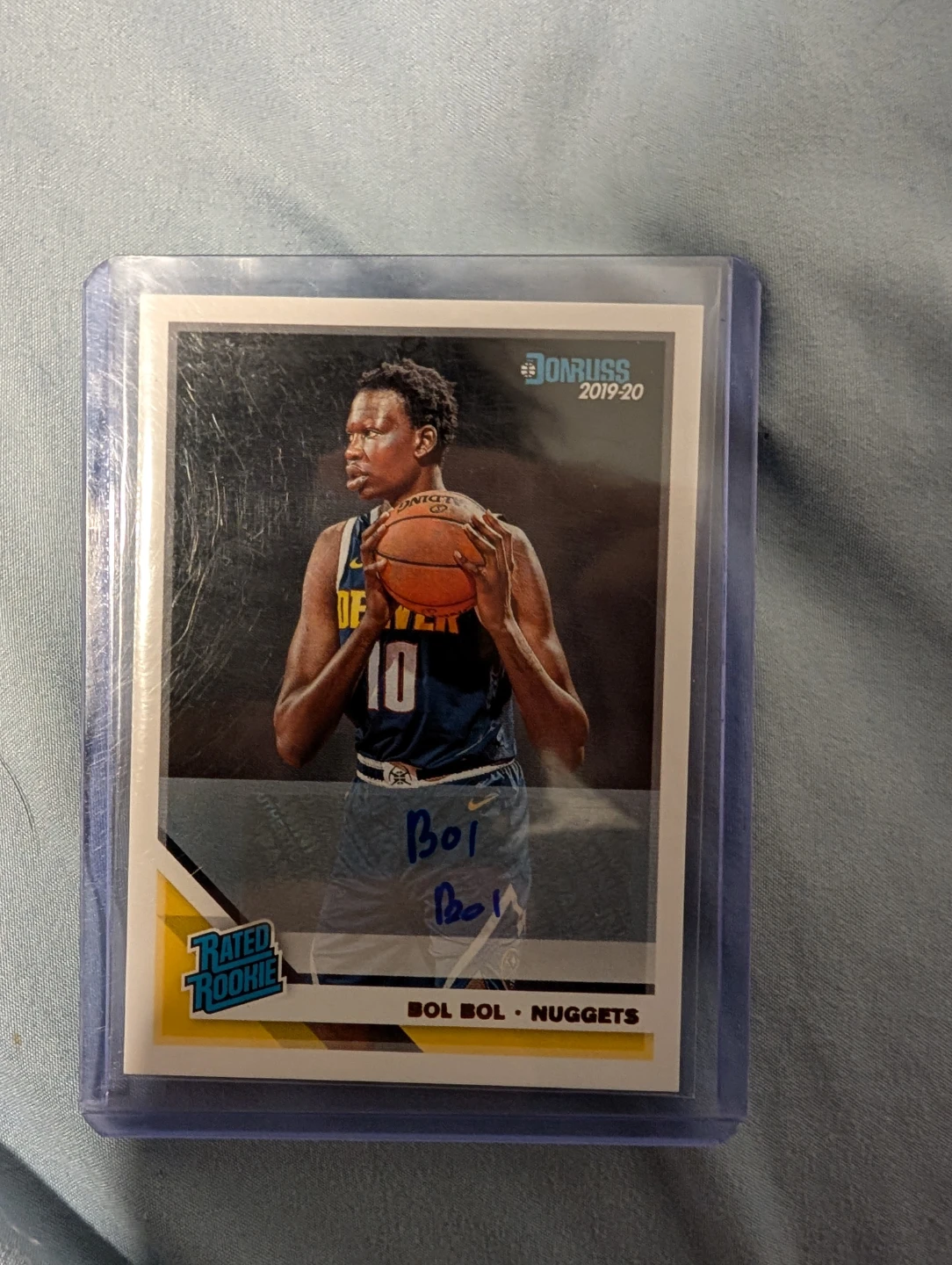 Bol bol rookie autograph