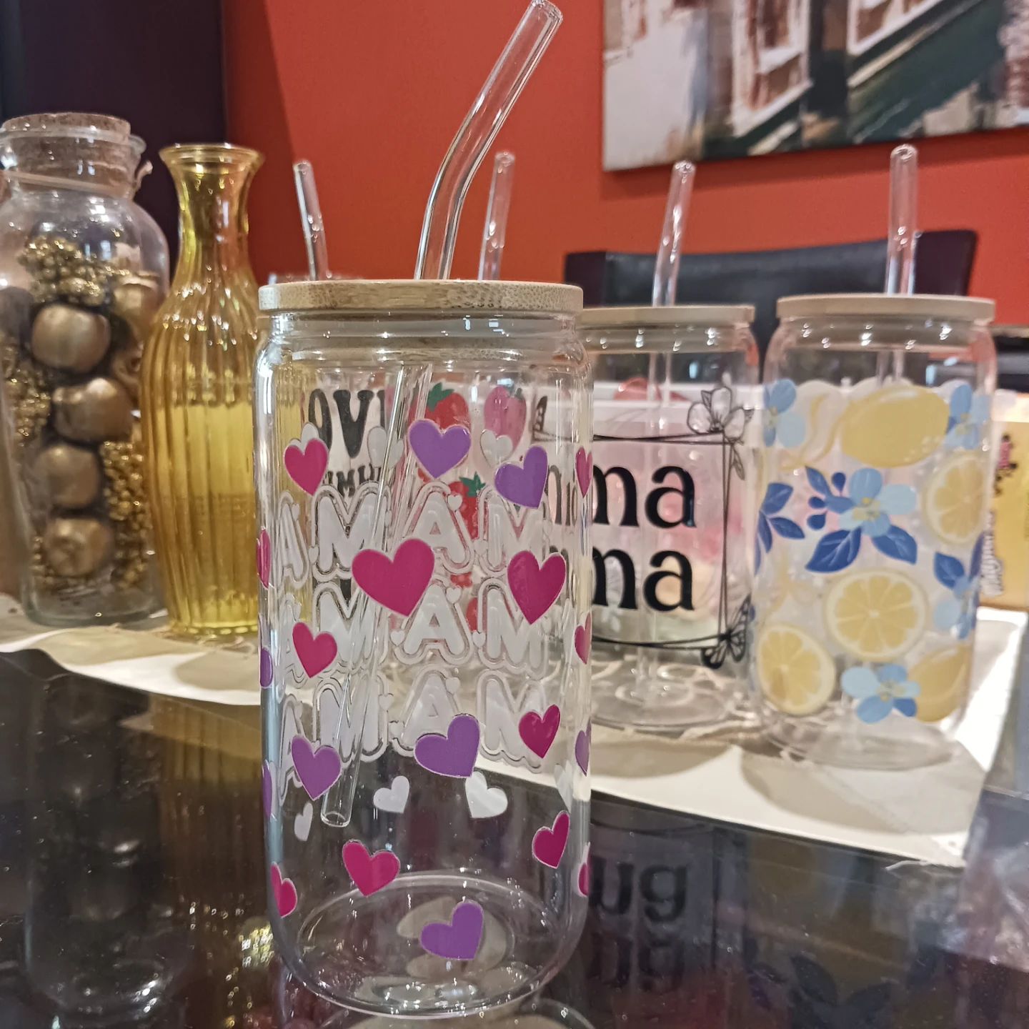 Mama Tumbler with Straw - photo 3