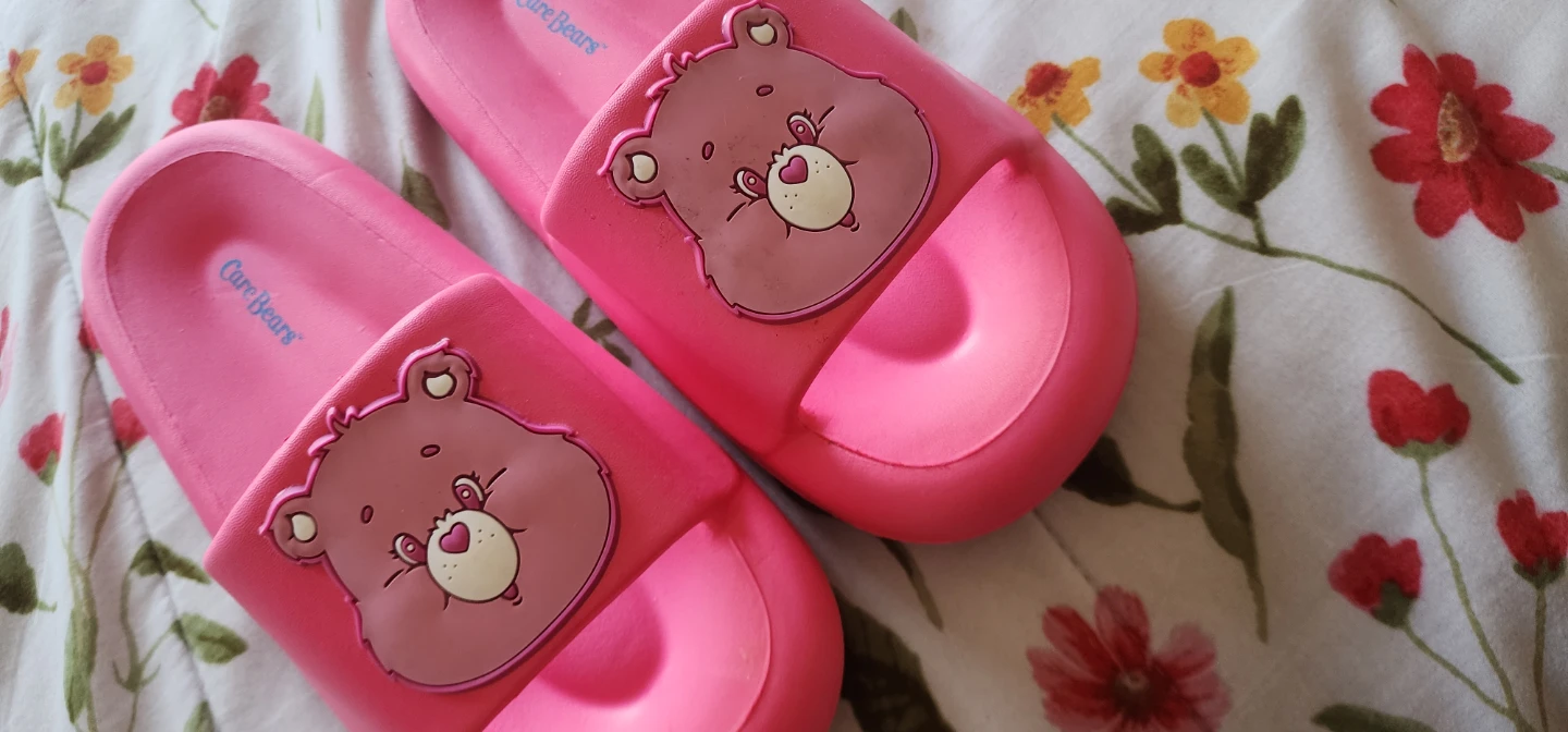 Care Bears Pink Slide Sandals - photo 2