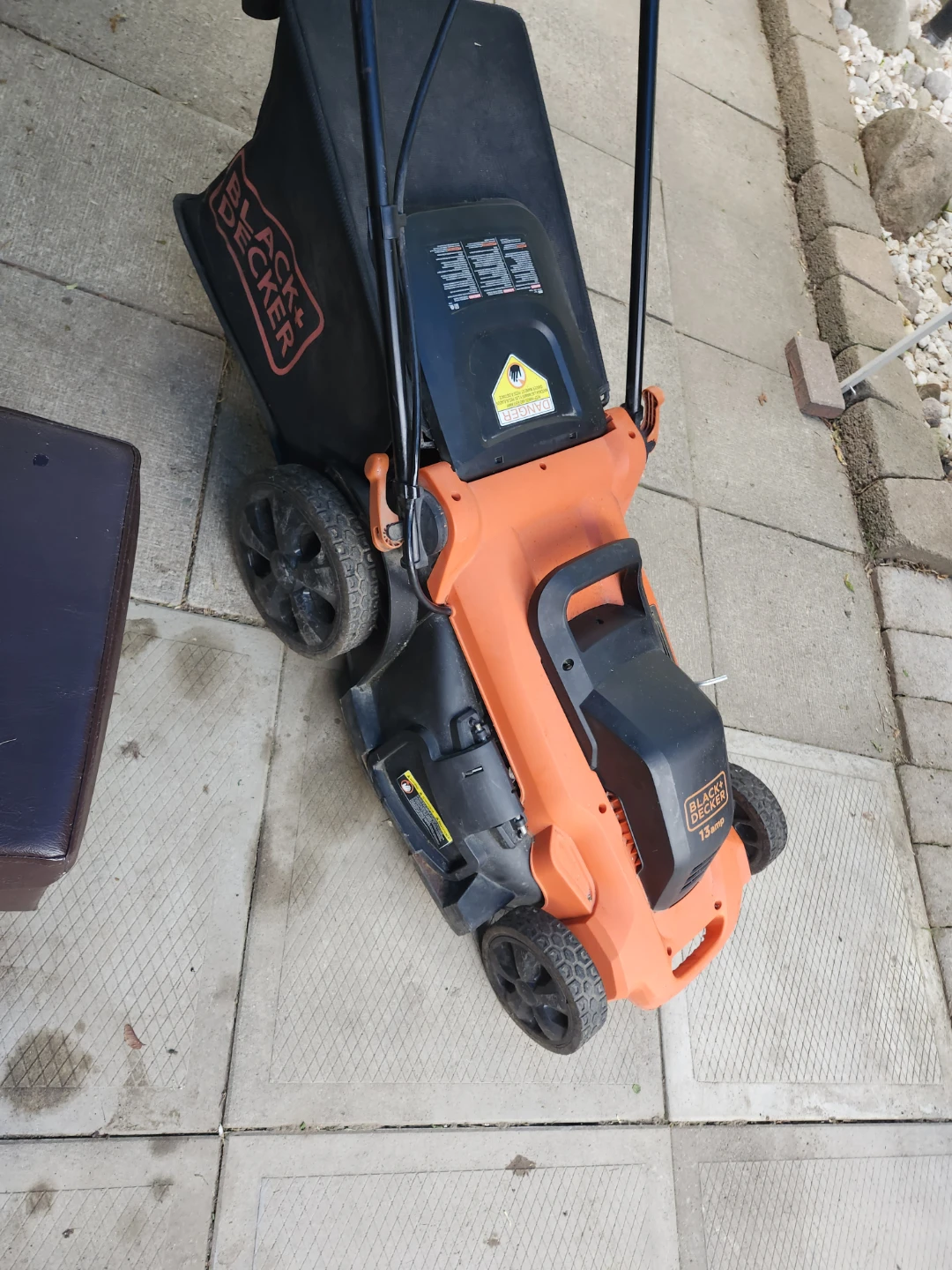 Black & Decker Electric Lawn Mower 13 Amp 20 inch