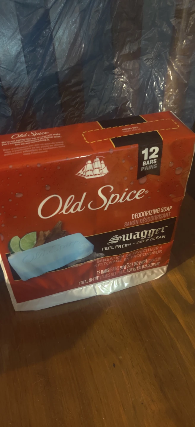 Old Spice Swagger Deodorizing Soap - 12 Bars