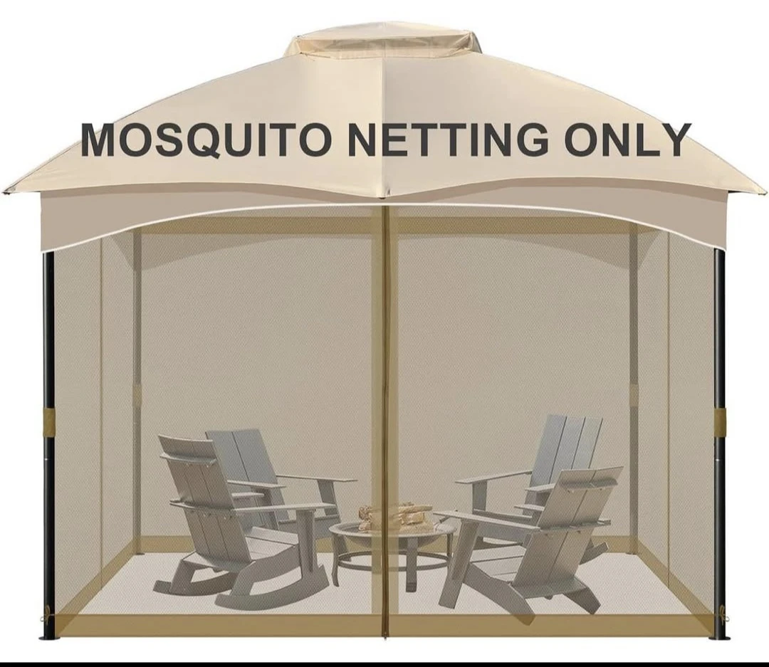 Gazebo Mosquito Netting 10 by 12