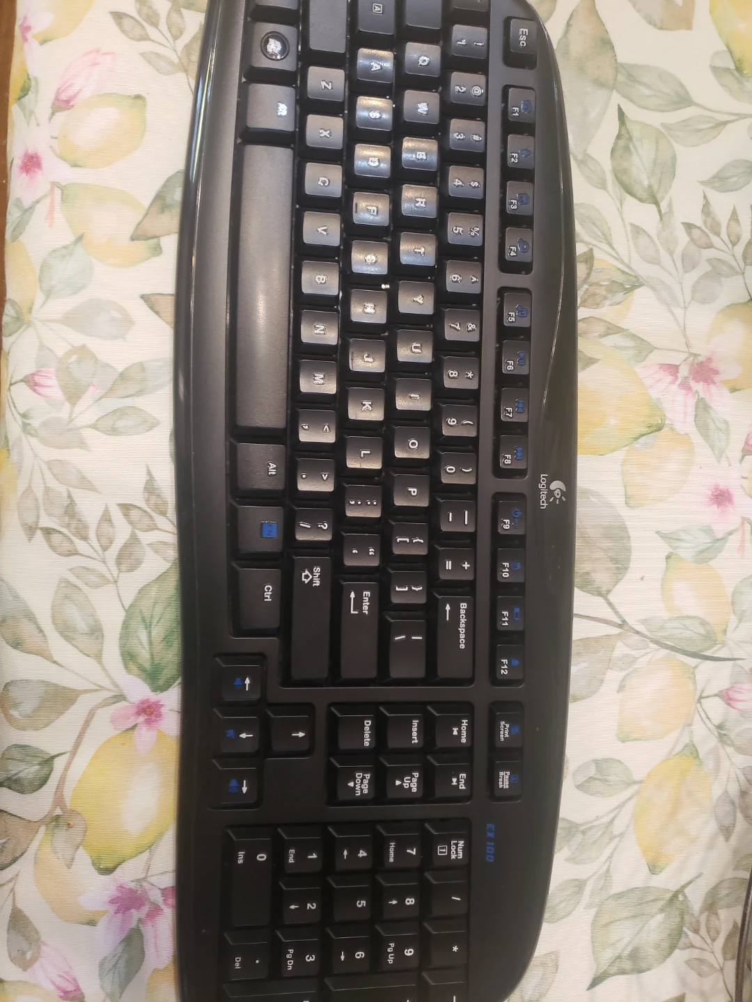 Logitech Cordless Desktop EX-100 Keyboard