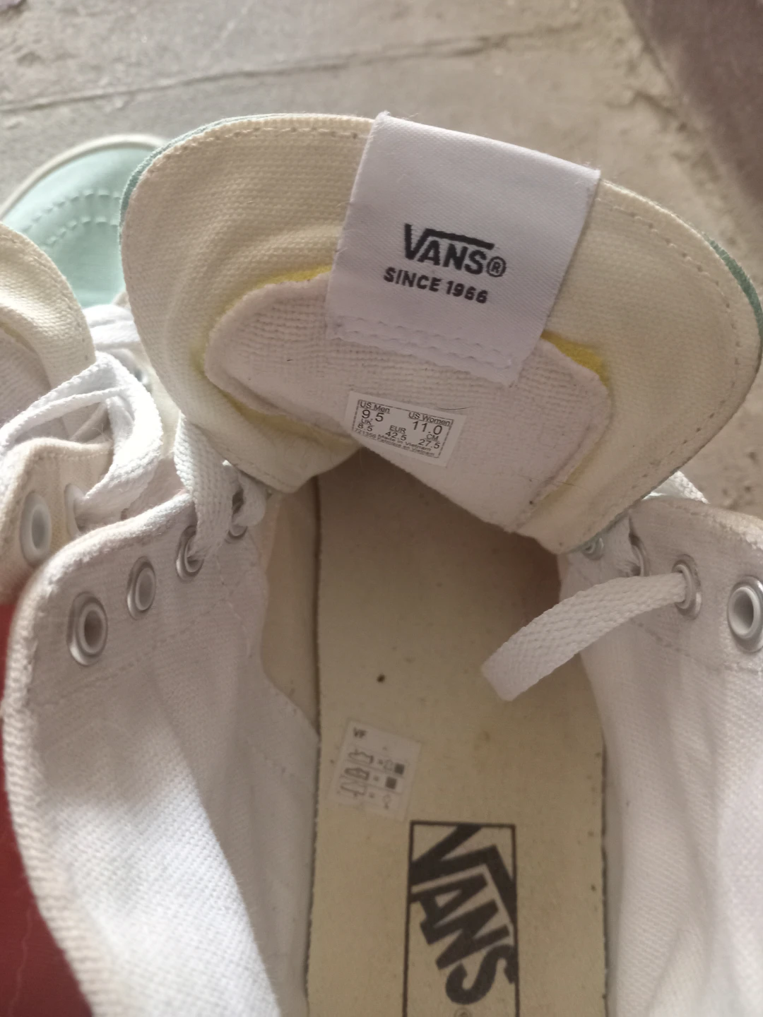 Vans Sk8-Hi Colourblock Sneakers - Size 11 - photo 4