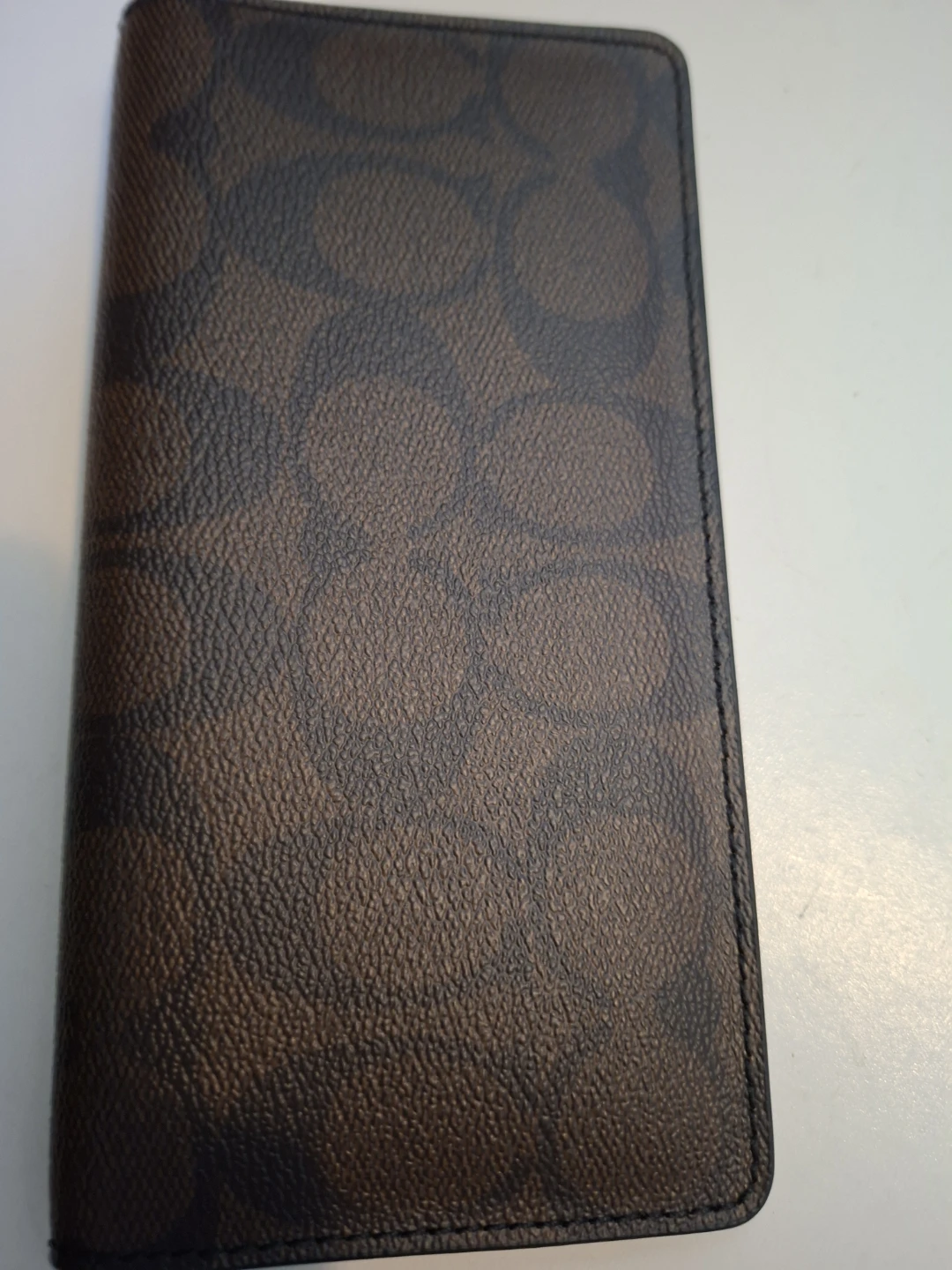 Coach Signature Monogram Bifold Wallet