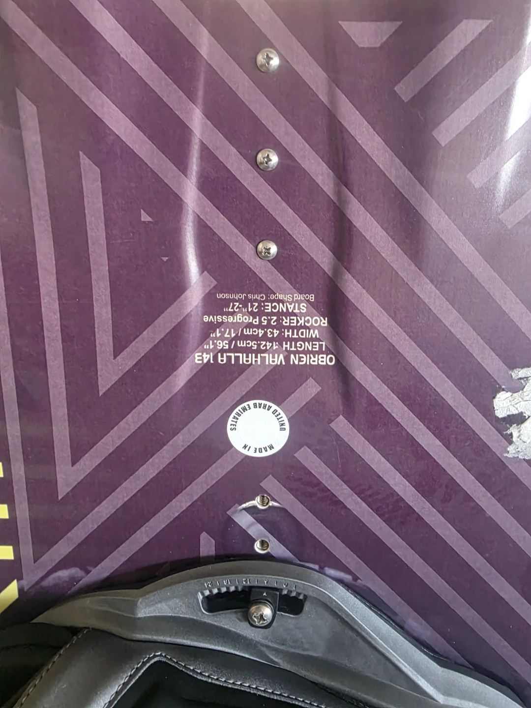 Obrien Valhalla 143 Wakeboard - photo 3