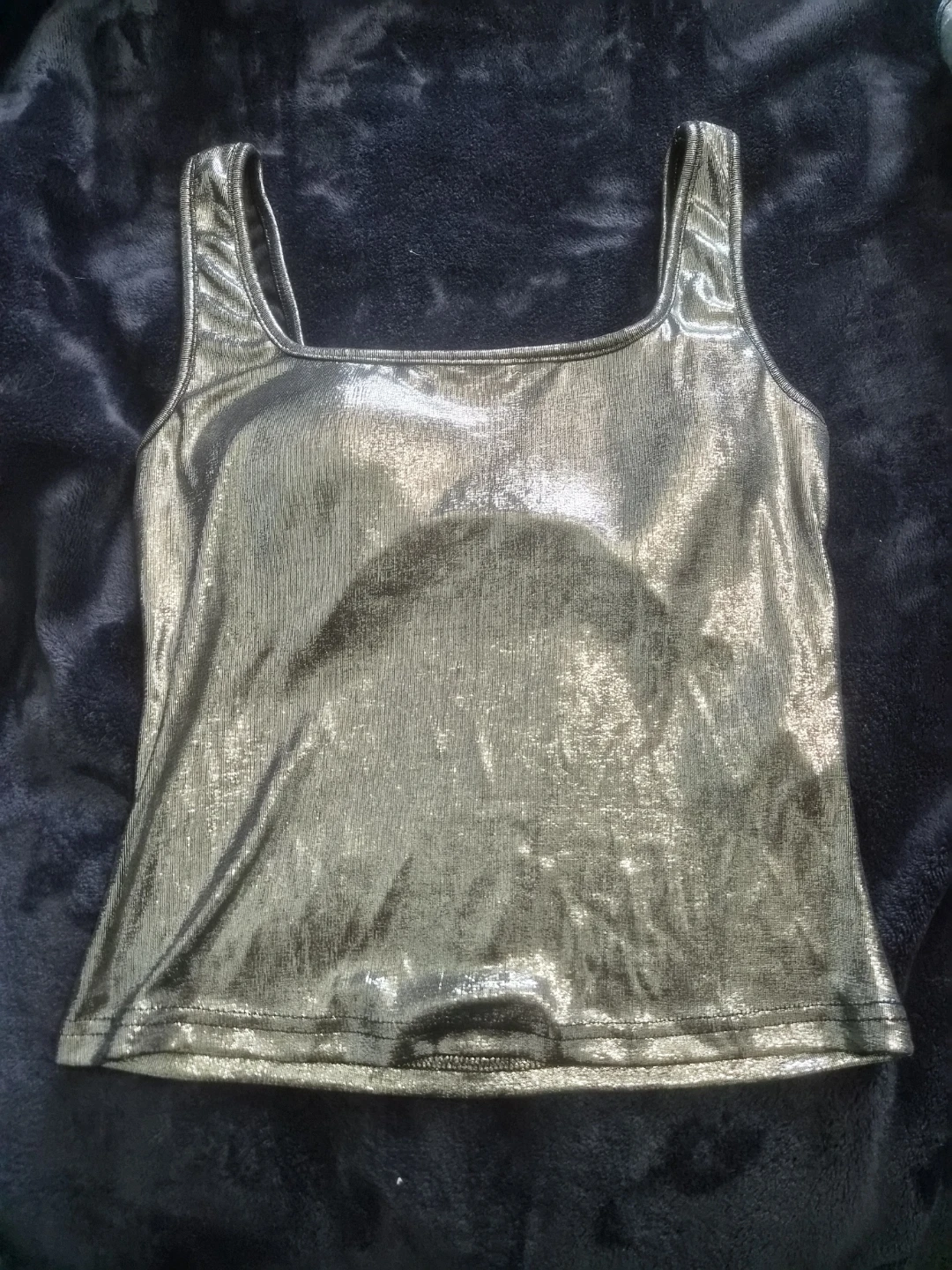 Metallic Tank Top - Size Medium