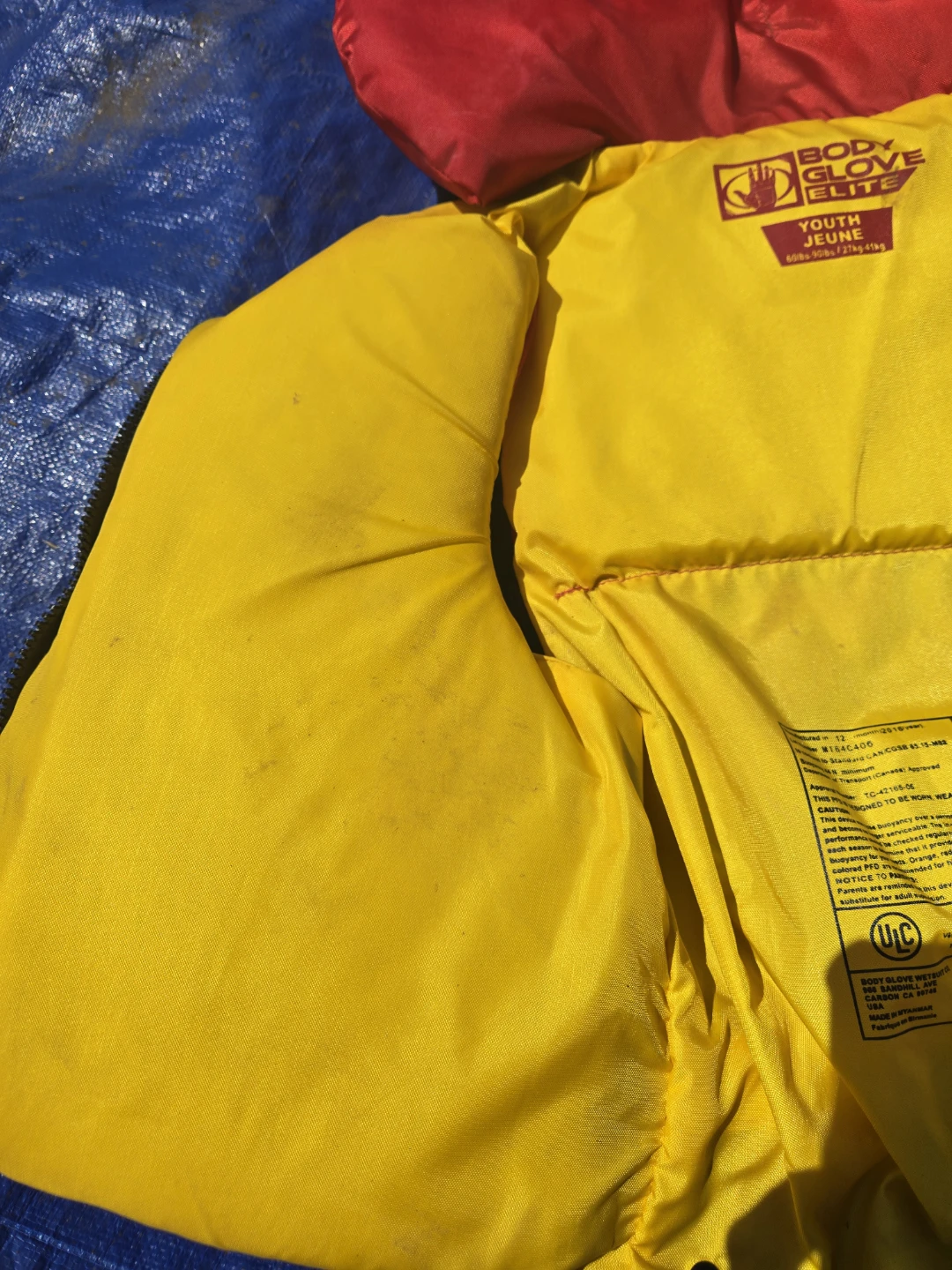 Kids life jacket pfd 27 to 41kg - photo 4