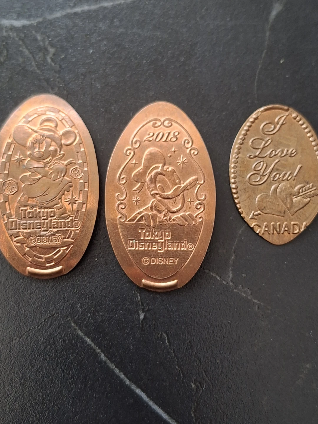 Tokyo Disneyland Pressed Penny Collection
