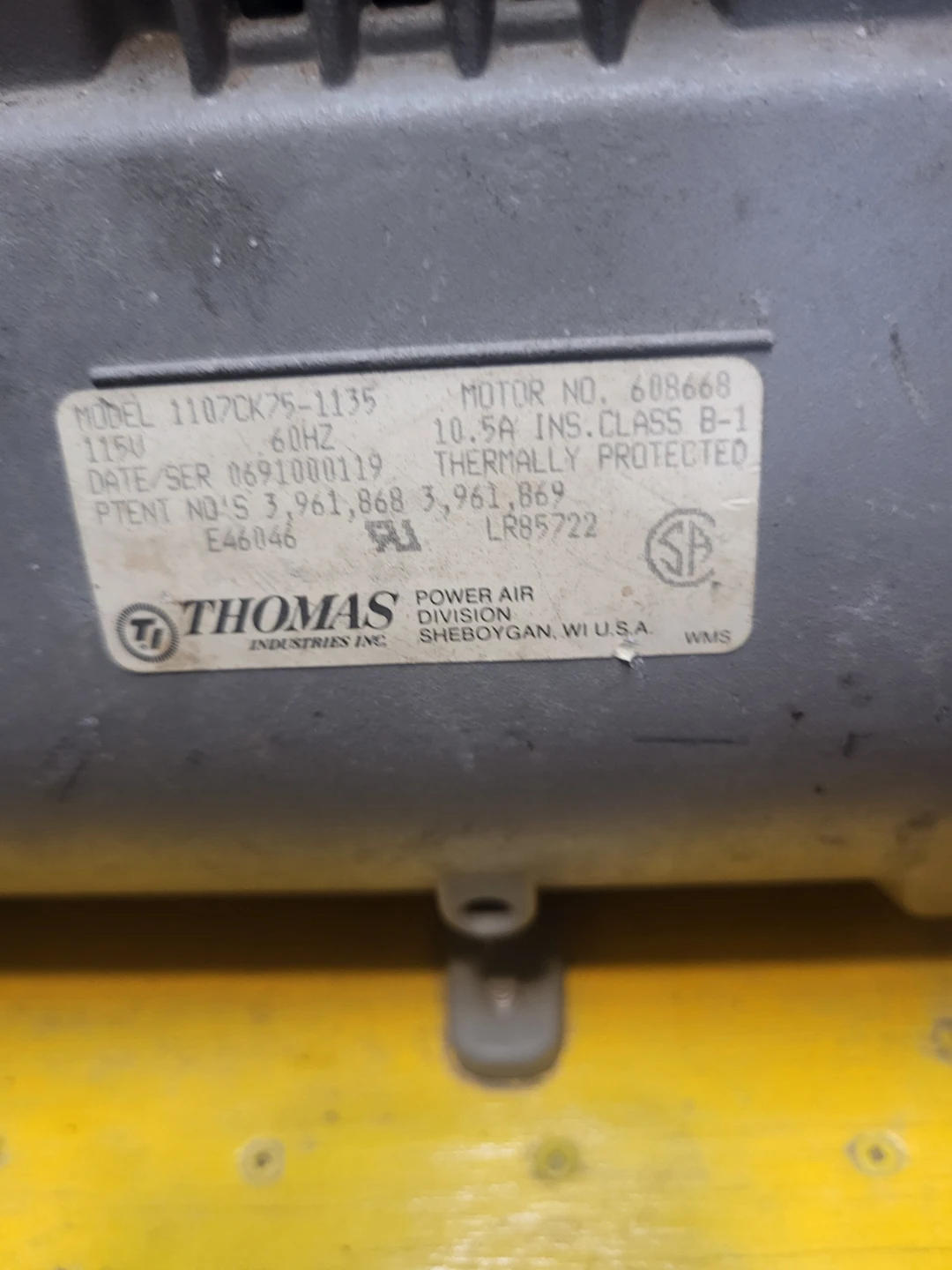 Thomas Power Air Division Compressor - photo 3