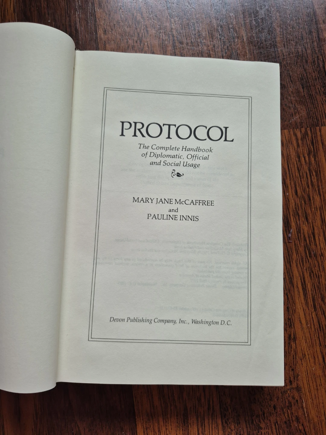 Protocol: The Complete Handbook of Diplomatic, Official & ... ⚽ - photo 3