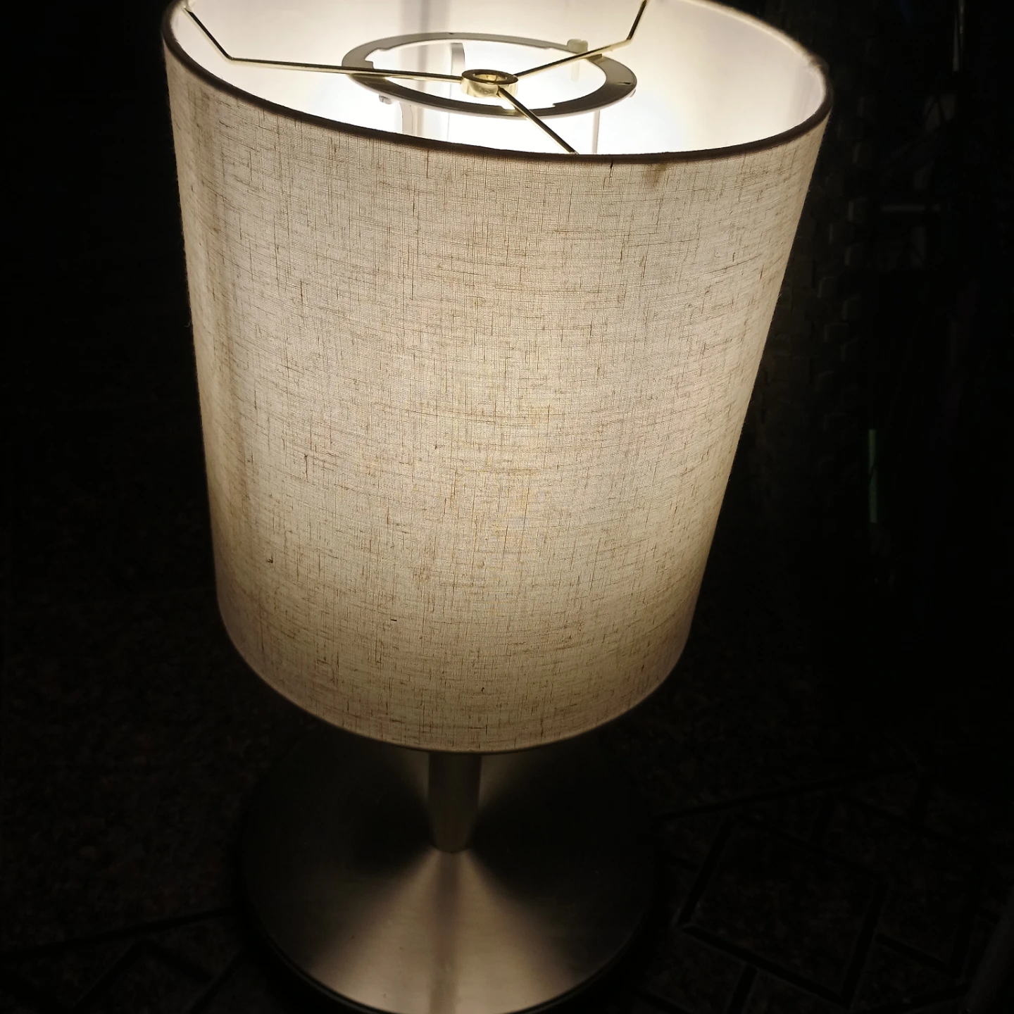 Table Lamp with Linen Shade