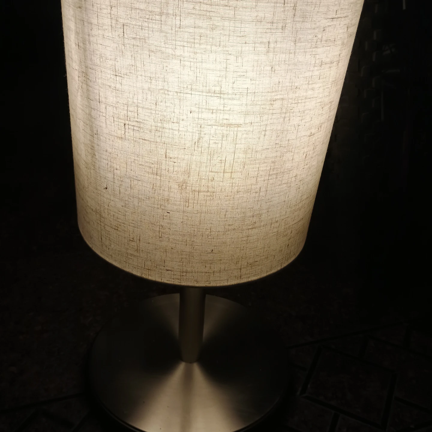 Table Lamp with Linen Shade - photo 2