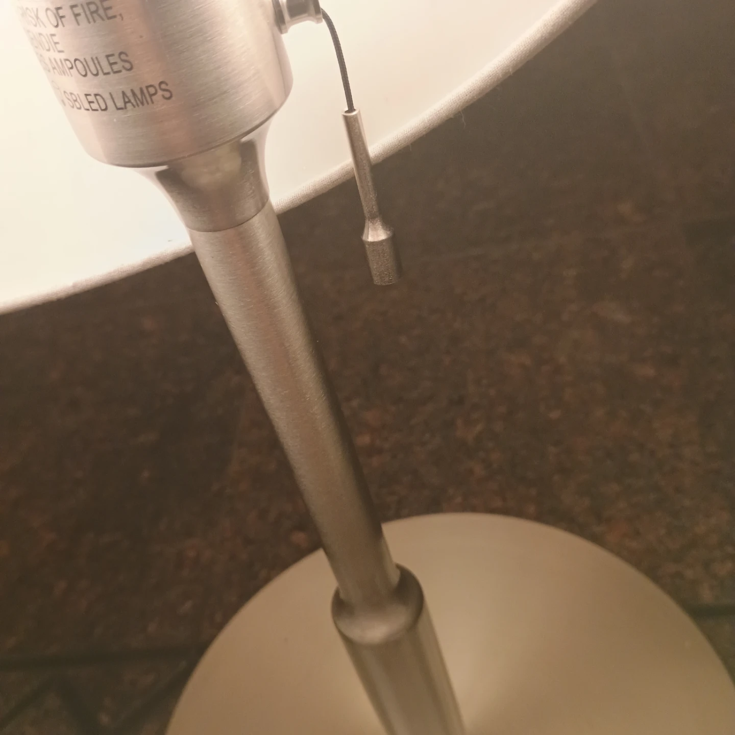 Table Lamp with Linen Shade - photo 4