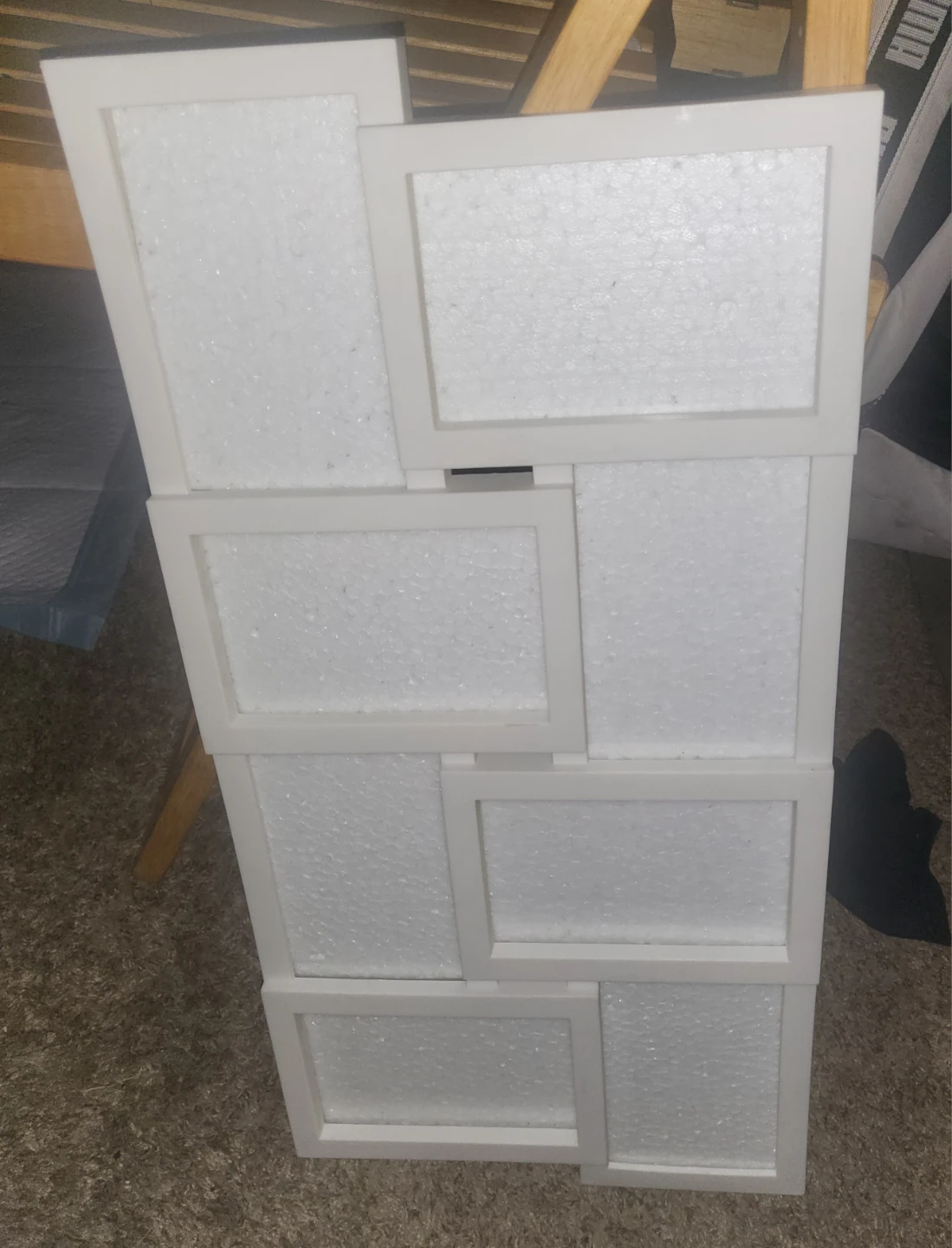 White Multi-Photo Frame Collage