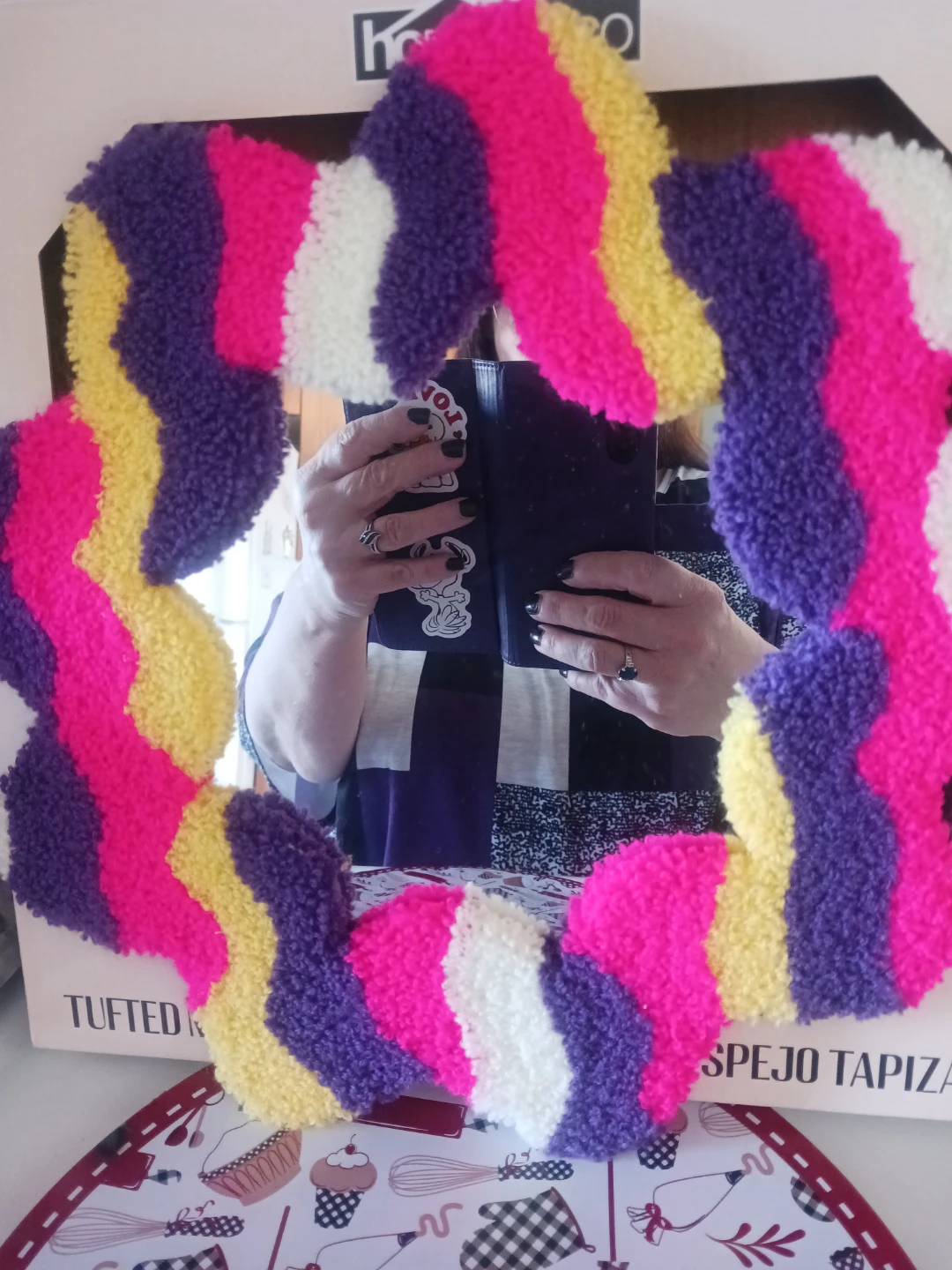 Homedeco Tufted Mirror - photo 2