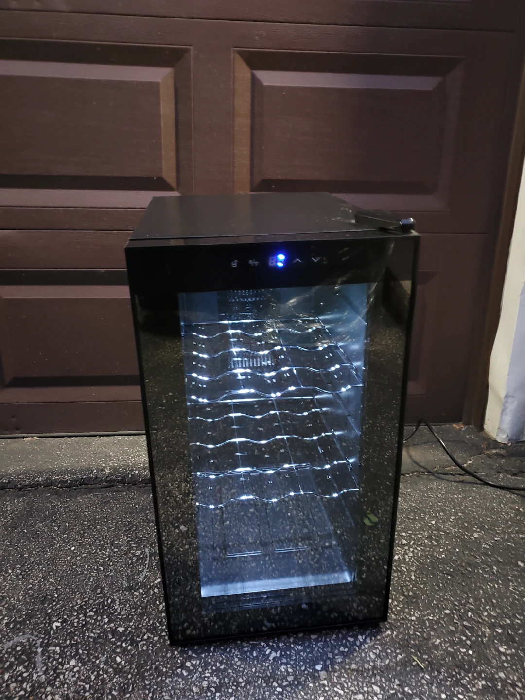 Black Wine Cooler Fridge