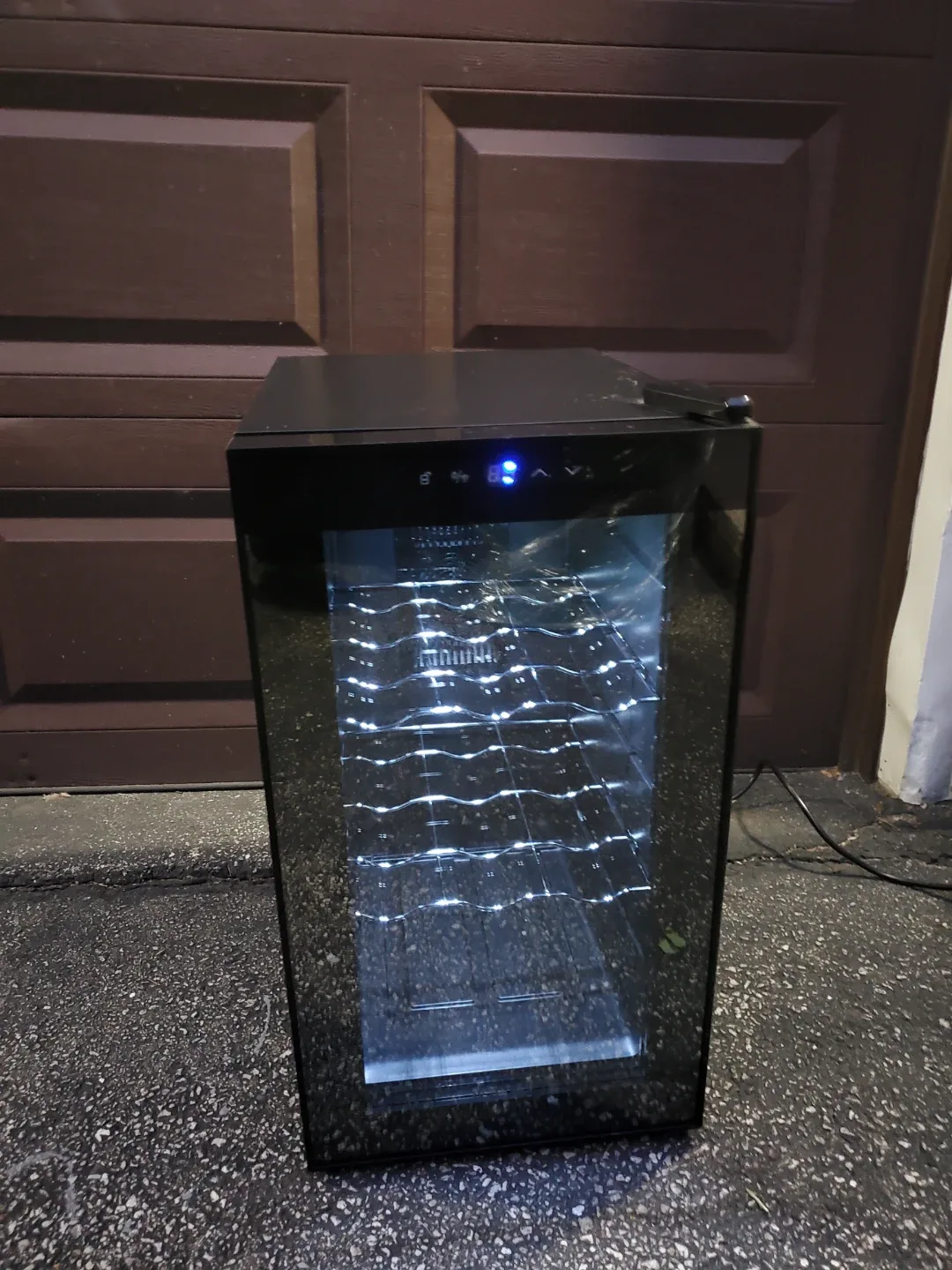 Black Wine Cooler Fridge
