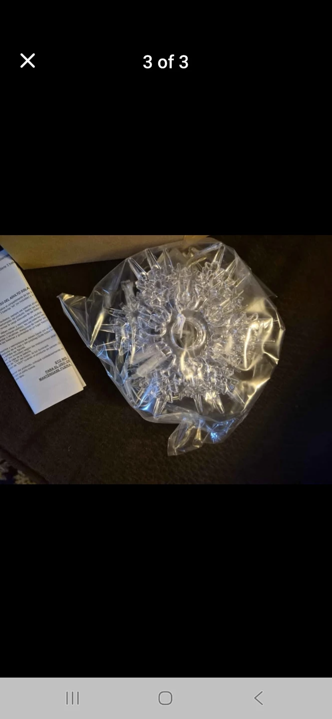 Outdoor LED Snowflake Lights