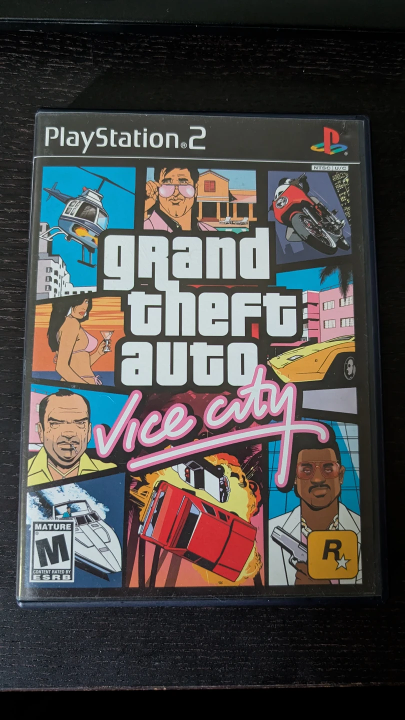 Grand Theft Auto GTA Vice City (PS2, 2002) - No Map