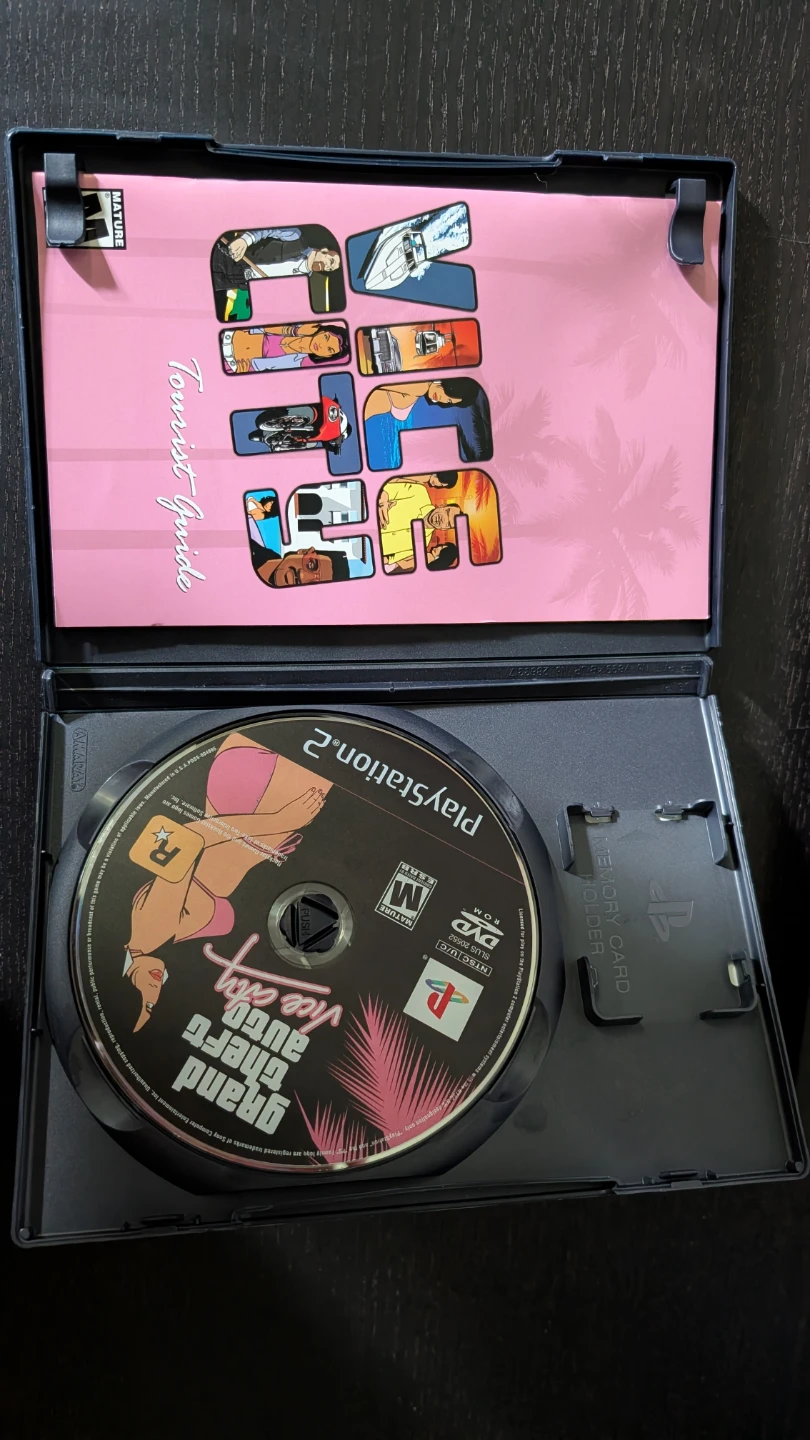 Grand Theft Auto GTA Vice City (PS2, 2002) - No Map - photo 3