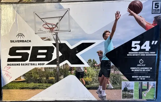 Silverback SBX 54" Inground Basketball Hoop
