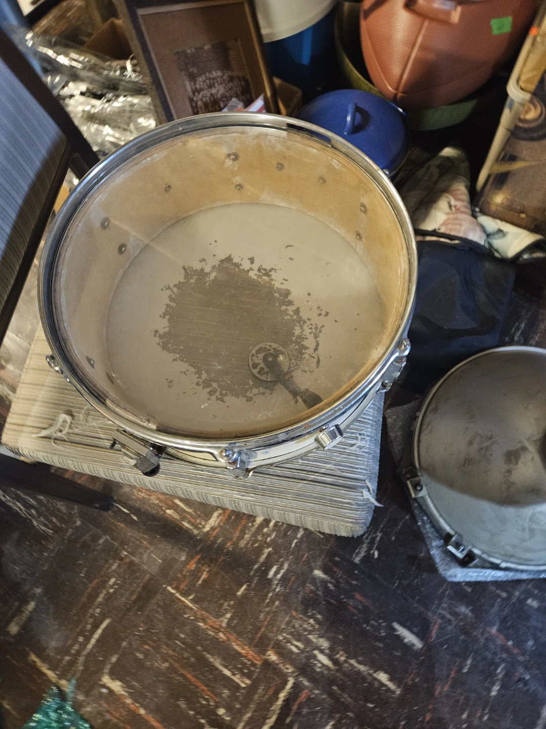 White Snare Drum - photo 2