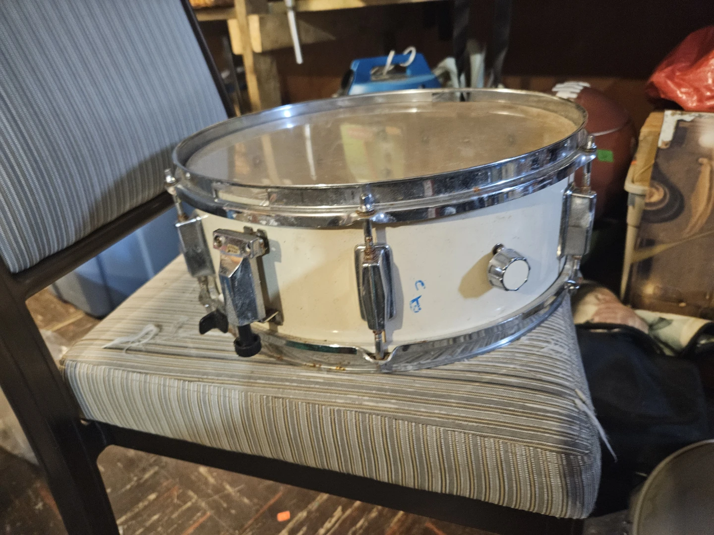 White Snare Drum - photo 4