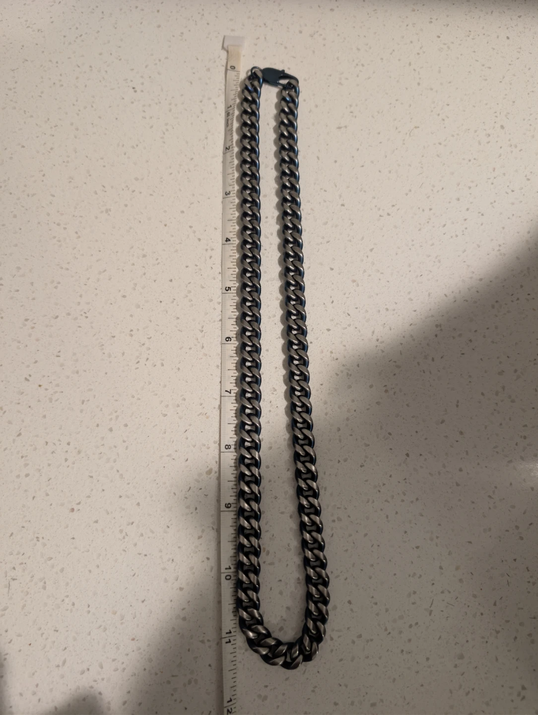 LYNX Stainless Steel Chain Necklace BLUE/SILVER - photo 5