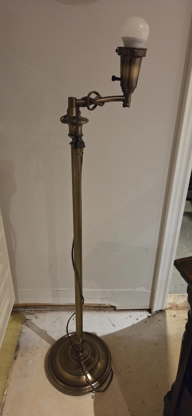 Brass Floor Lamp
