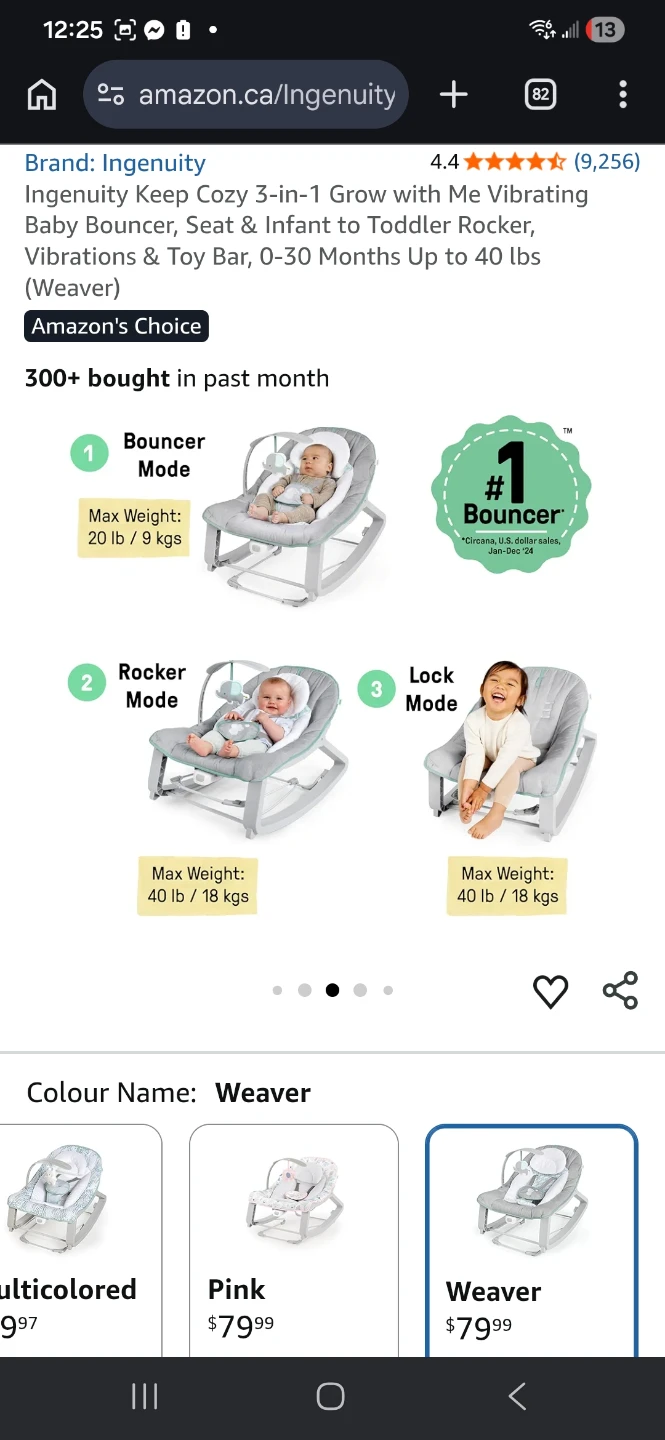 Ingenuity baby bouncer toddler seat - photo 2