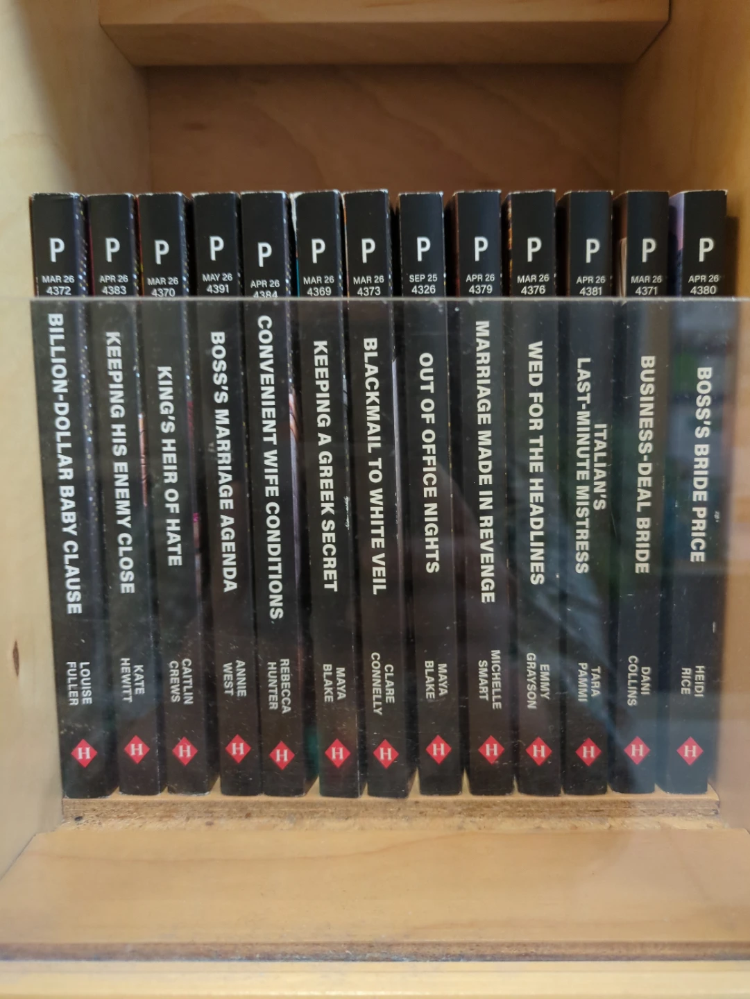 Paperback Romance Novels Collection