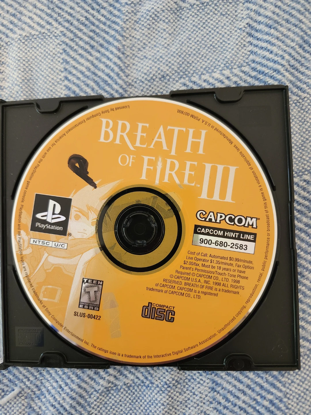 Breath of Fire III PlayStation Game - photo 2