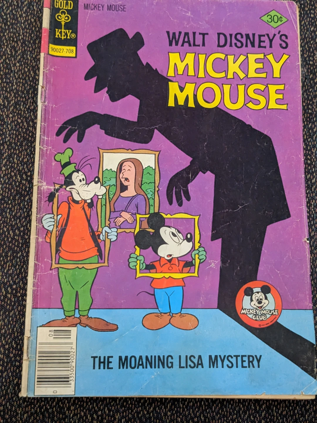 Walt Disney's Mickey Mouse Comic Book - The Moaning Lisa Mystery