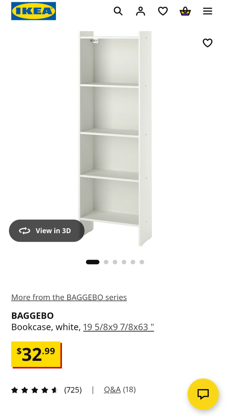 📣📣📣MOVING SALE📢📢📢 IKEA Bookshelf BAGGEBO - photo 2