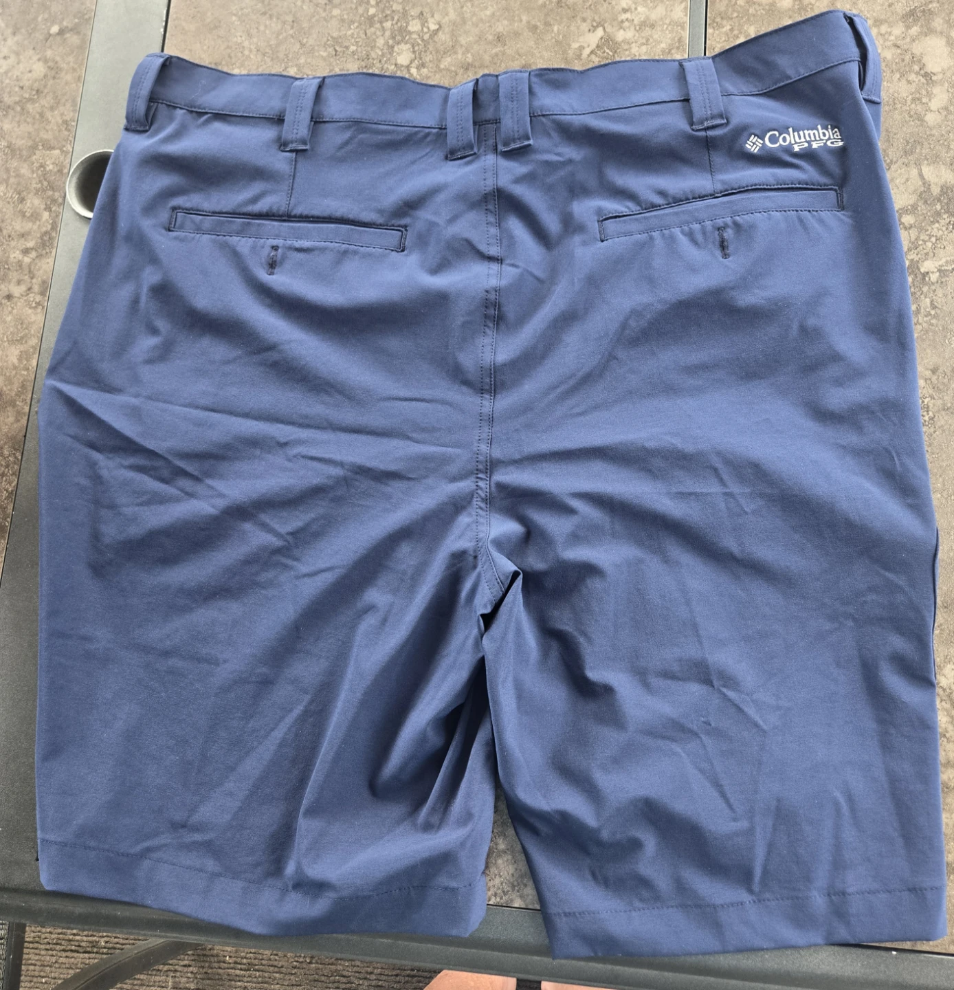 Men's Columbia PFG Navy Shorts. 42X10. - photo 2