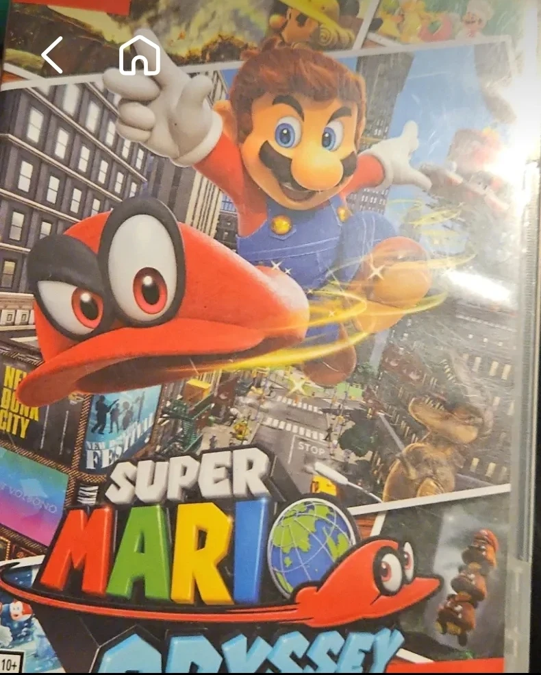 Nintendo Switch Super Mario Odyssey Game