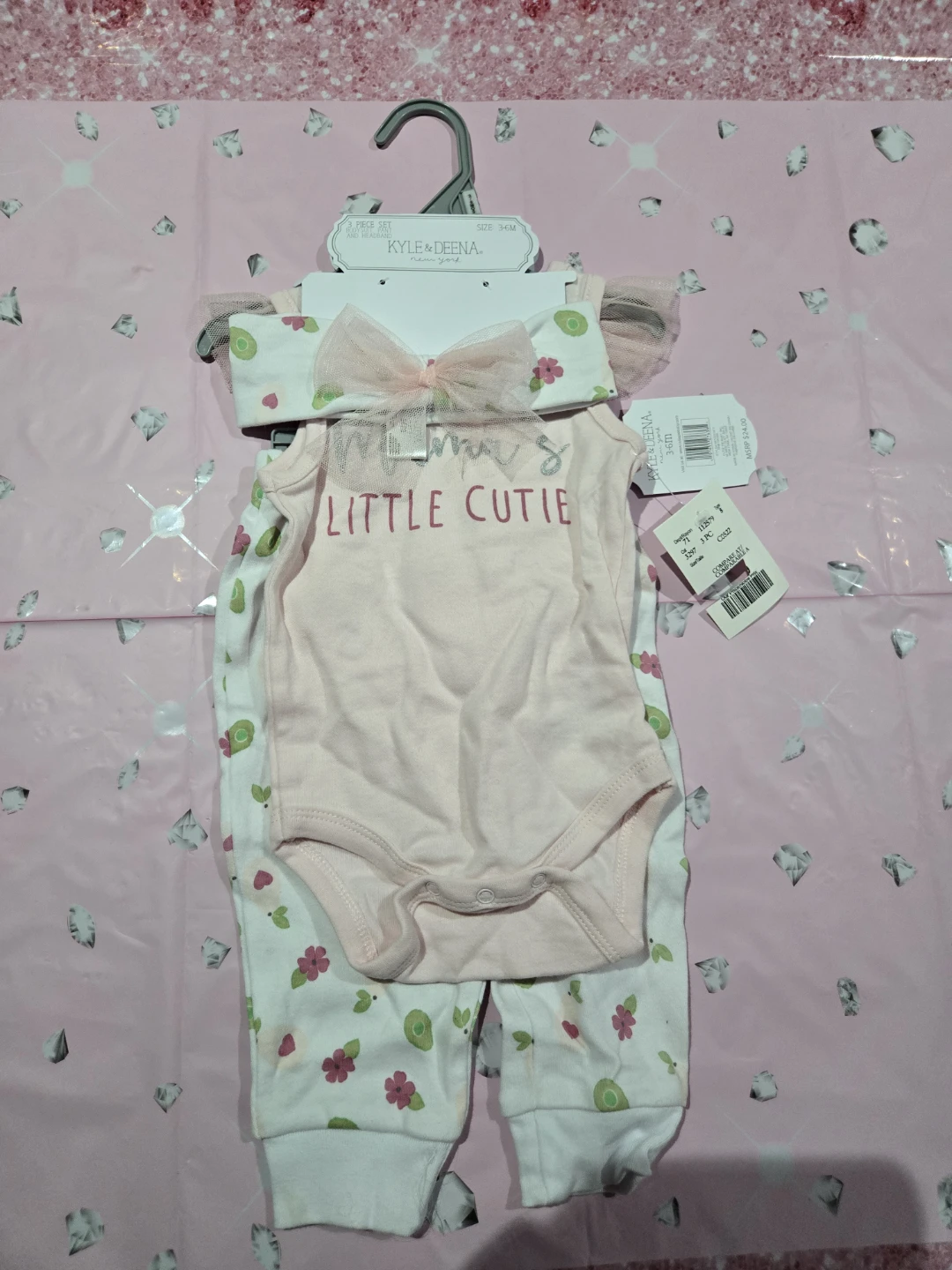 Kyle & Deena 3-Piece Baby Girl Outfit - photo 2