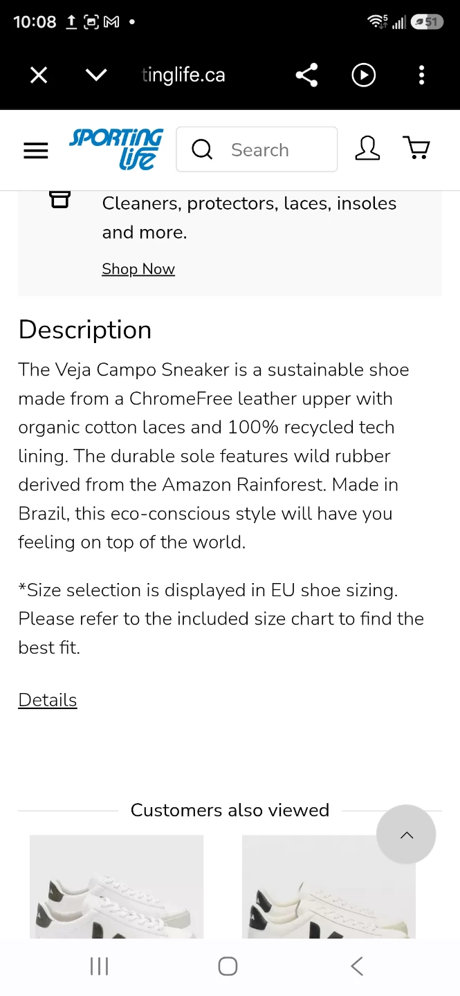 Brand new Veja Campo sneakers for sale Made in Brazil - photo 5