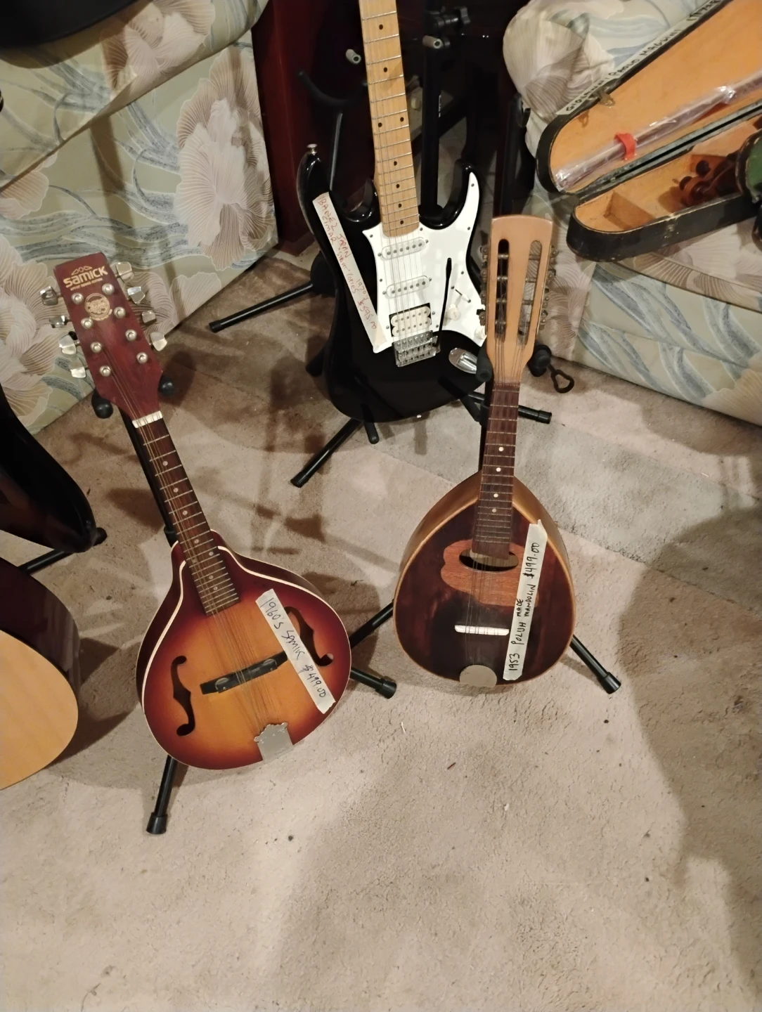 Vintage mandolins