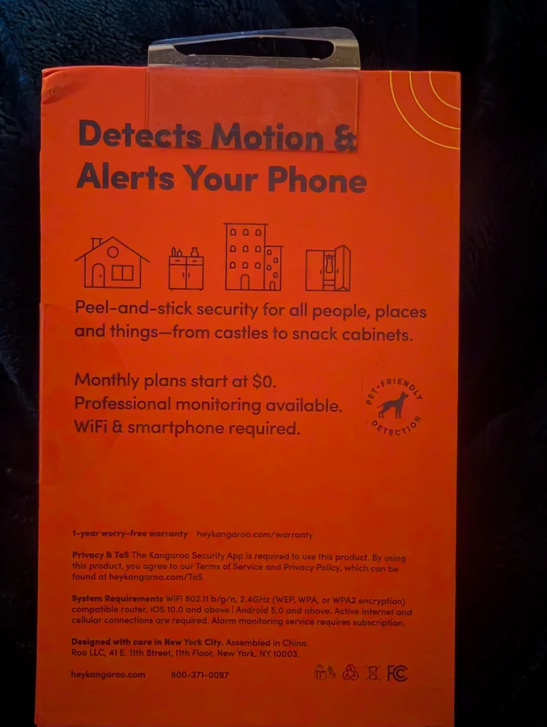 NEW Motion Sensor Home Security System (4 boxes) - photo 2