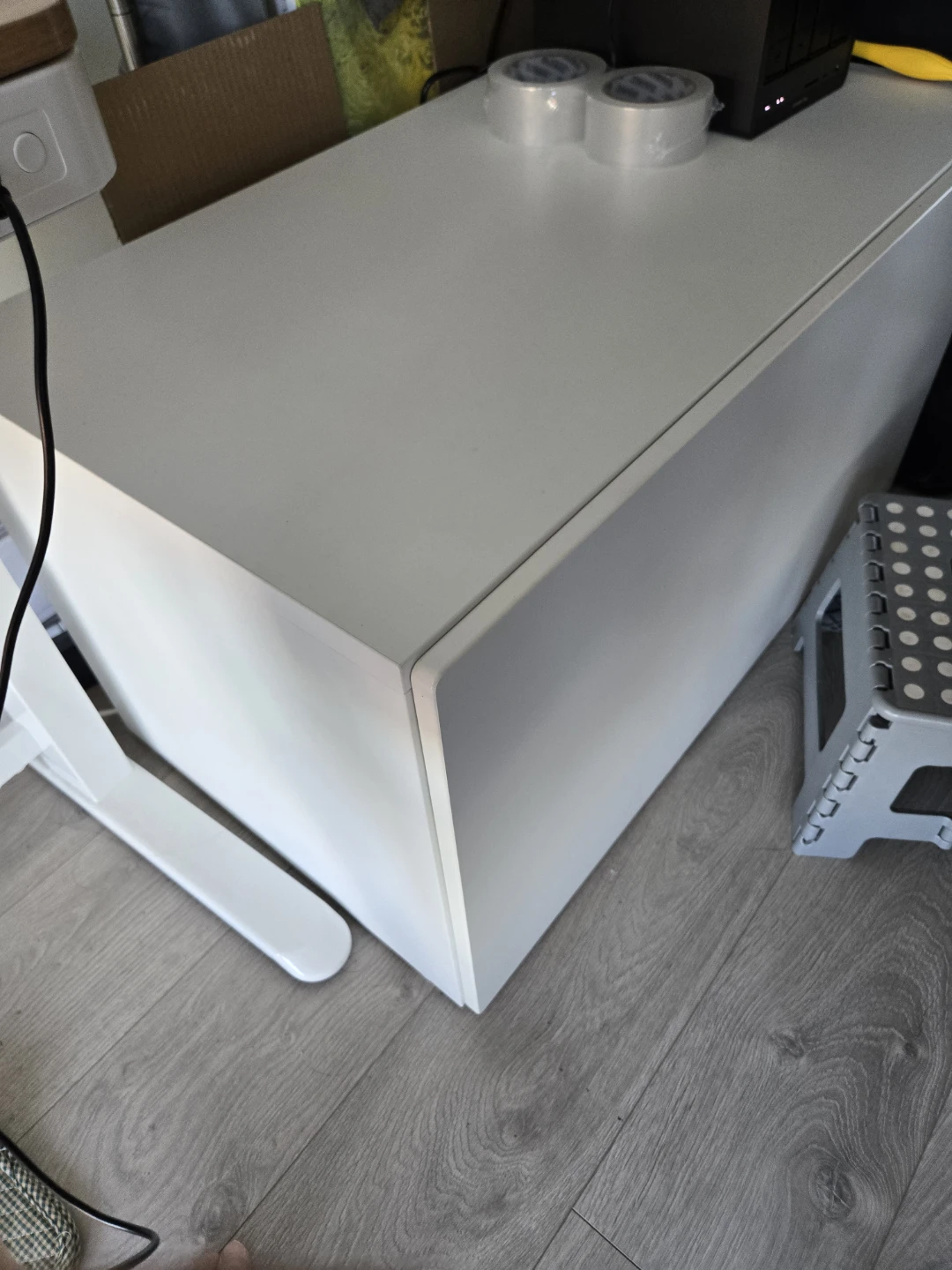 Ikea Samstad White Storage Bench - photo 3
