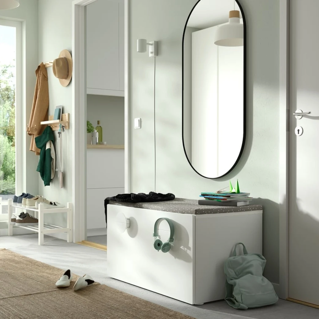 Ikea Samstad White Storage Bench - photo 4