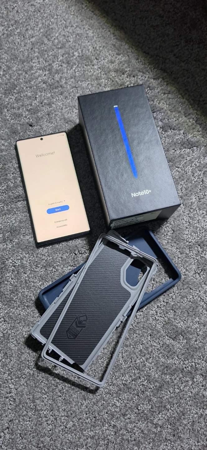 Samsung Galaxy Note10+ with Otterbox Defender Case