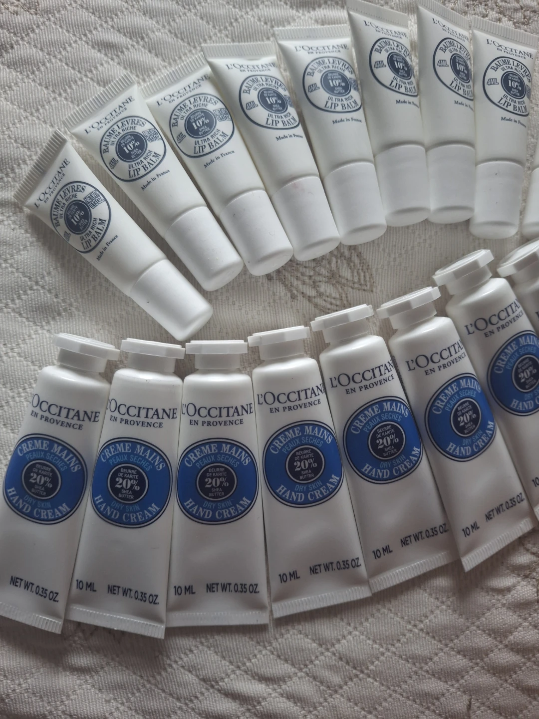 L'Occitane hand cream & lip balm