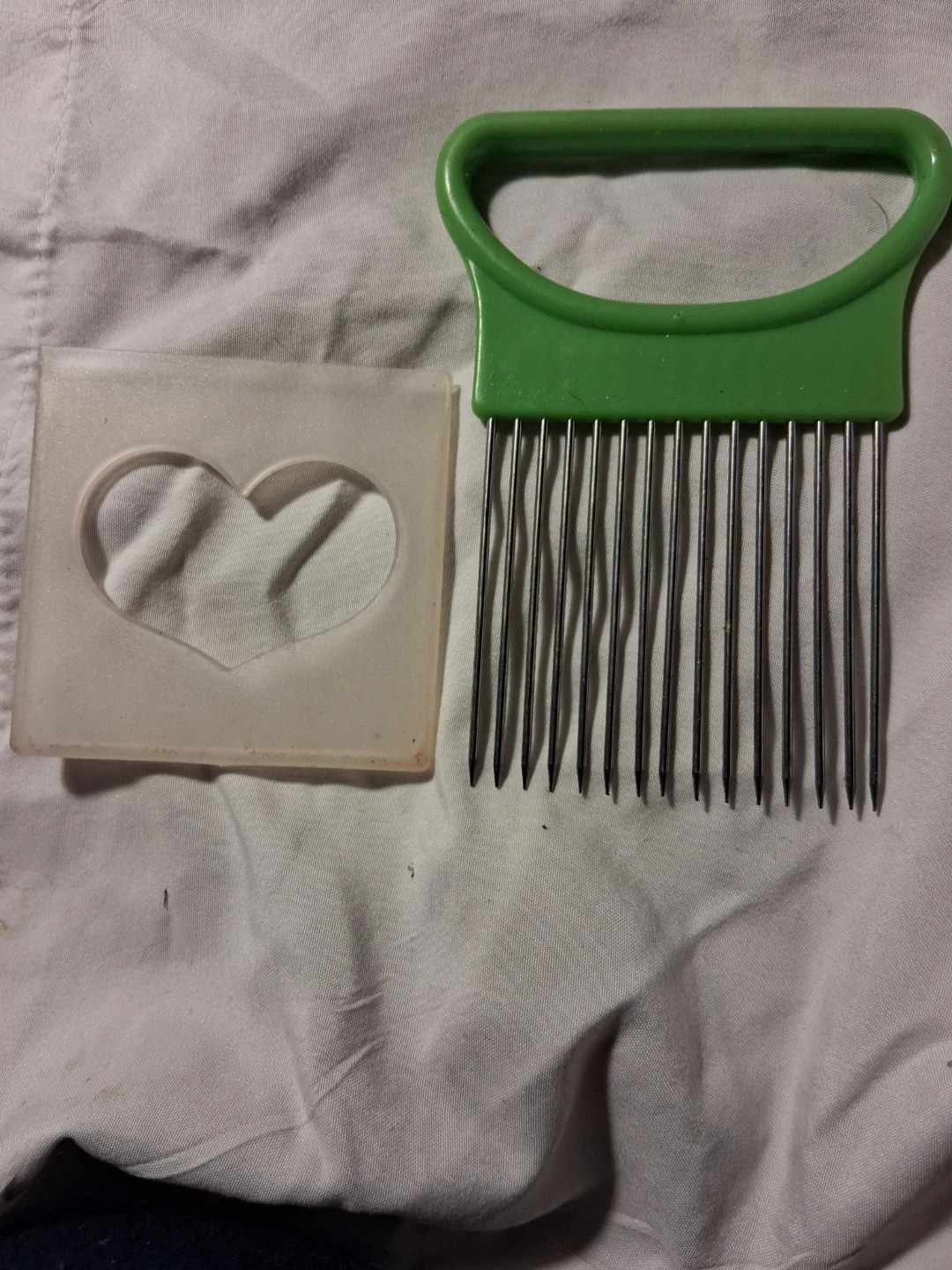 Heart Shaped Onion Chopper Slicer - photo 2