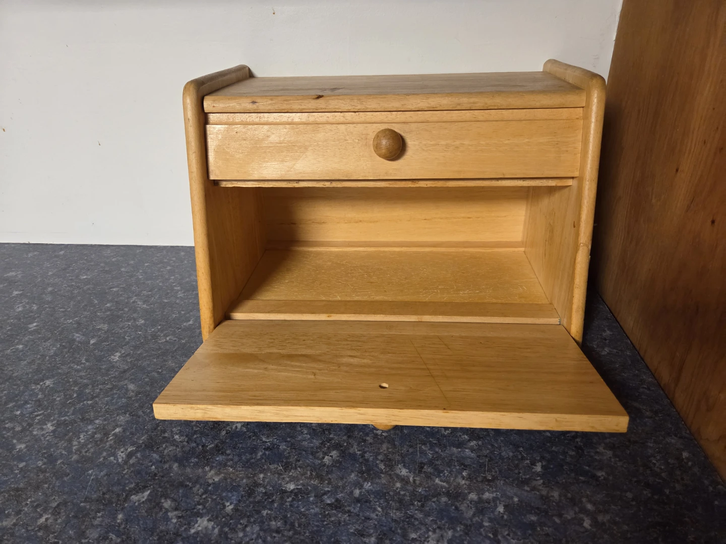 Wooden Bread Box
