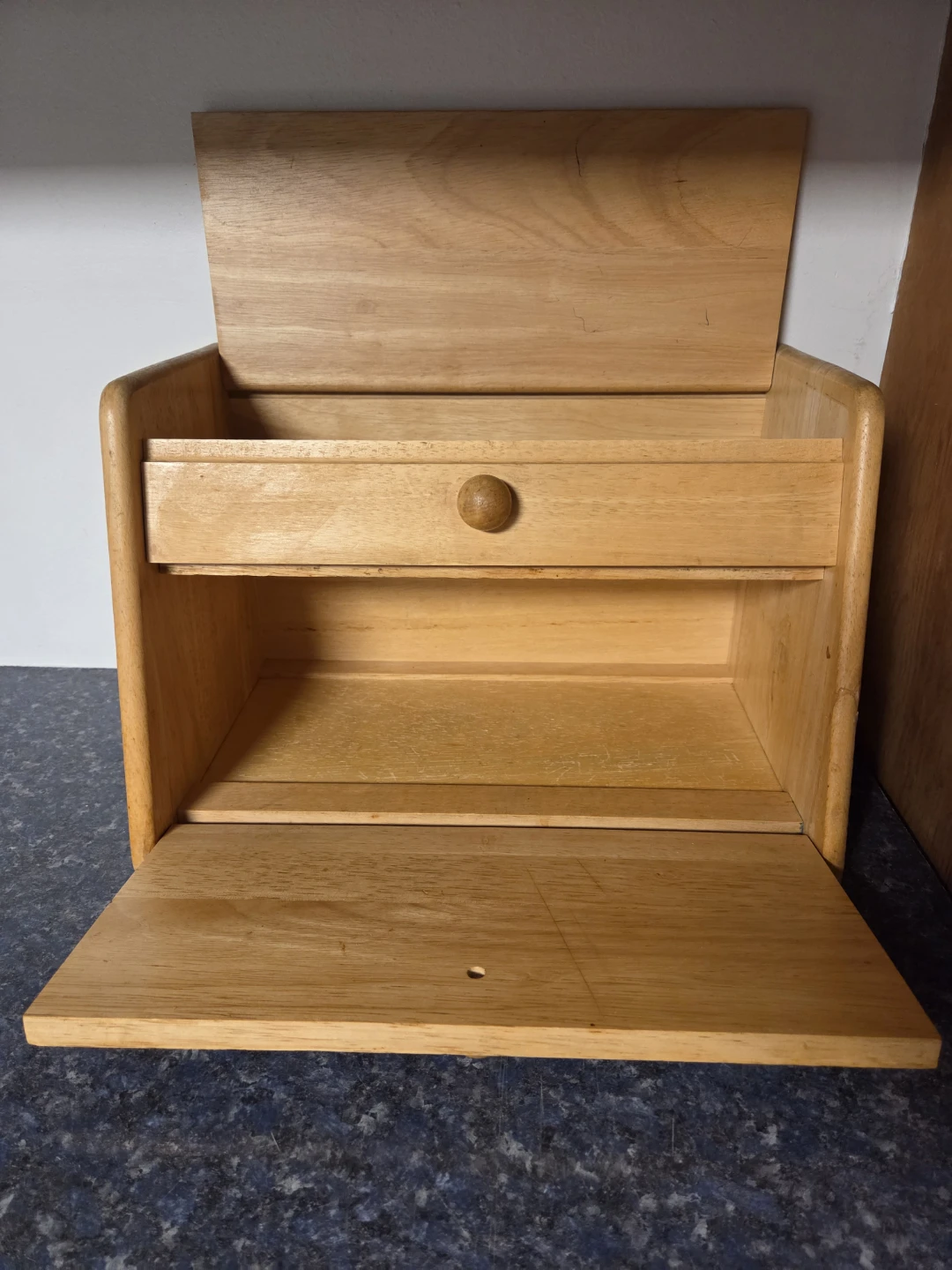 Wooden Bread Box - photo 2